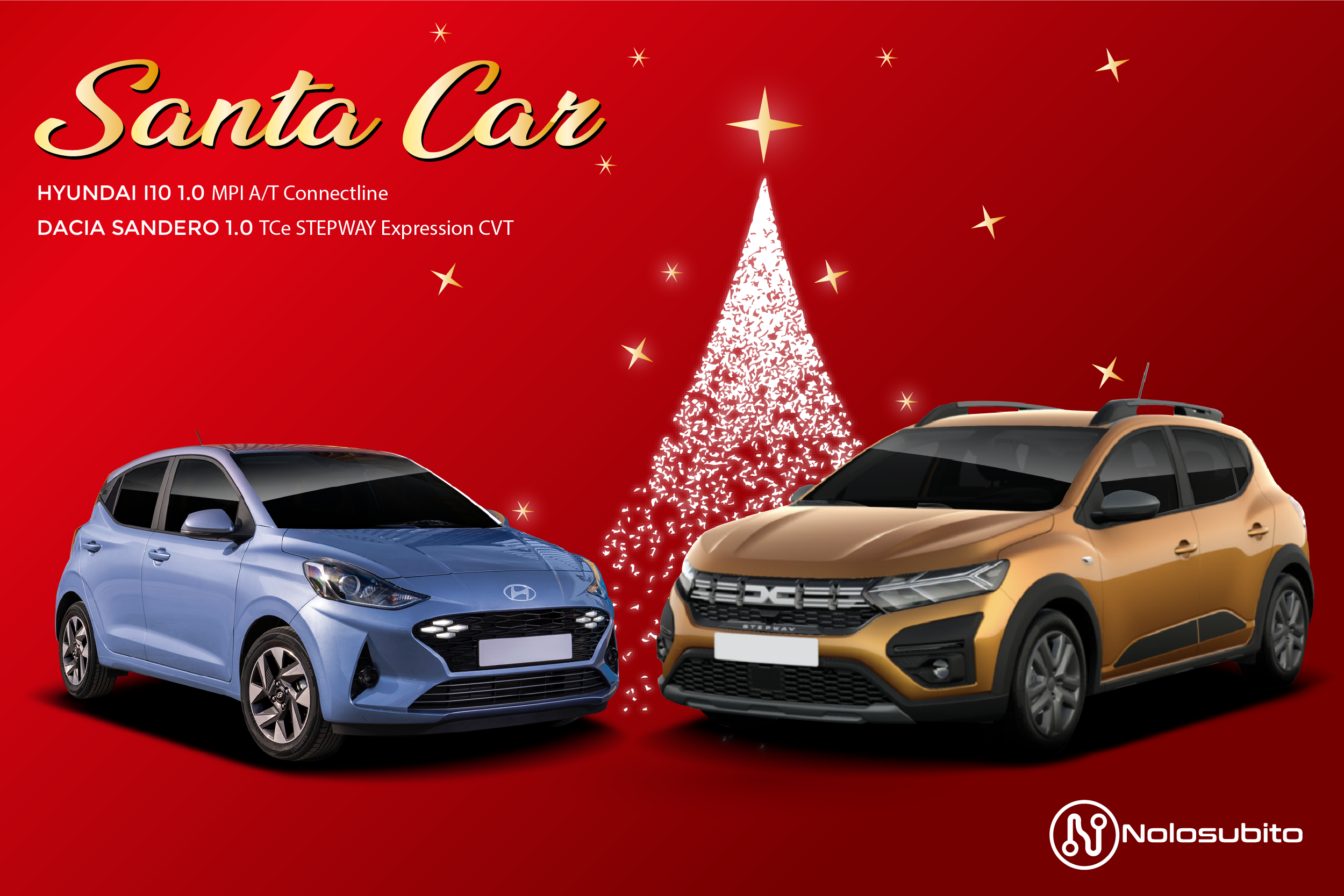 Il Santa Car dai regali inaspettati! Hyundai e Dacia