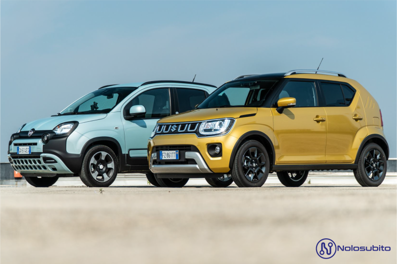 Suzuki Ignis e Fiat Panda, le più amate