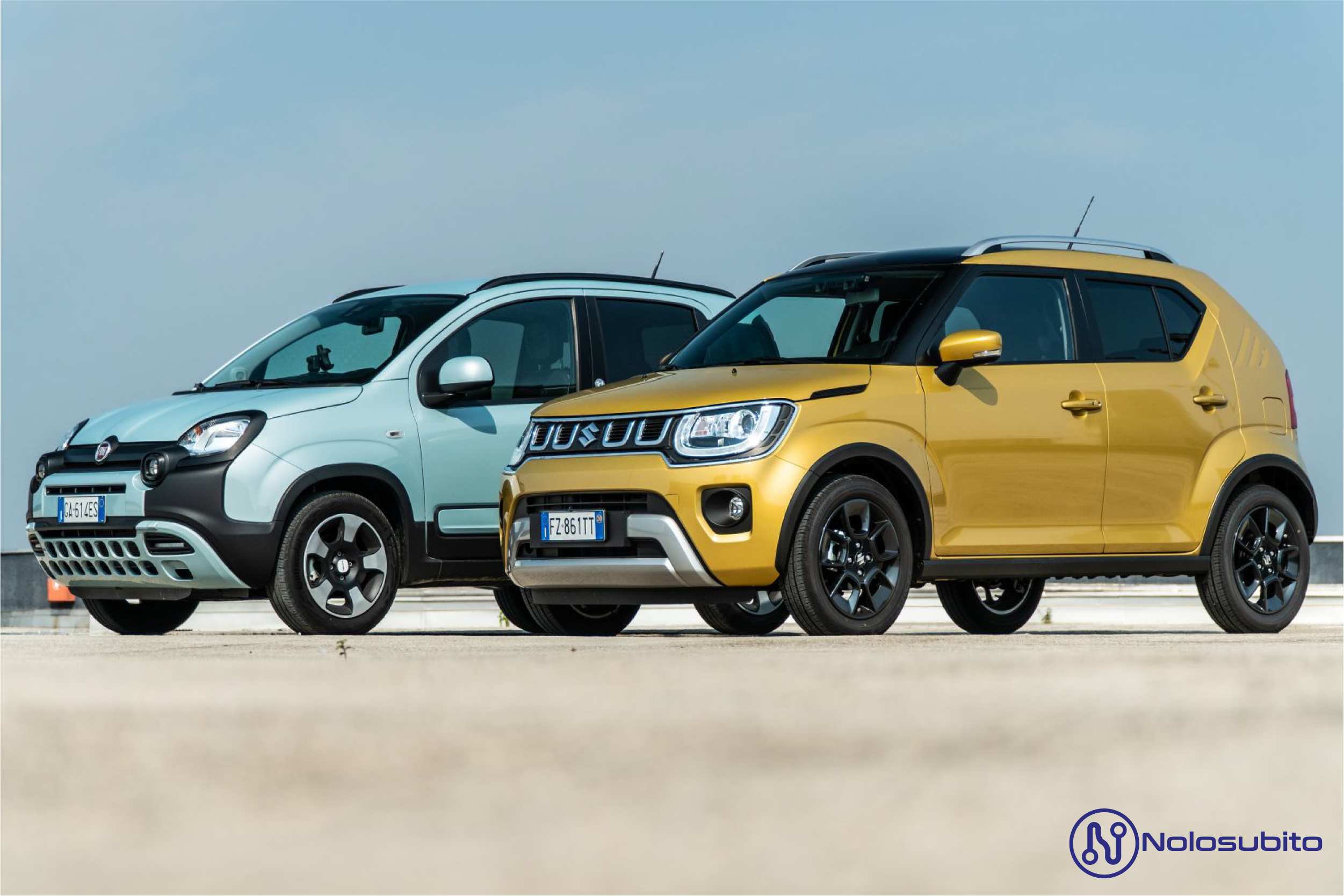 Suzuki Ignis e Fiat Panda, le più amate